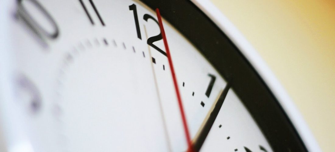 Clock shows whether time reductions will avoid redundancies